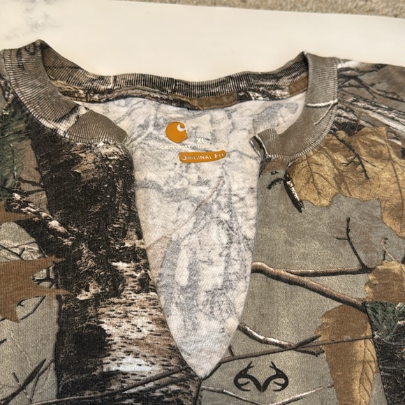 Carhartt Camouflage T-Shirt Men’s Size XL - Picture 2 of 7